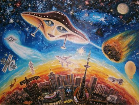 Живопись сюрреализм космос