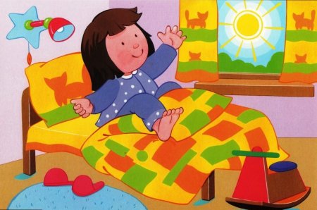 Части суток для детского сада