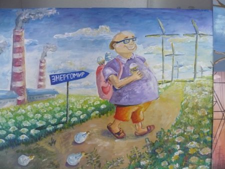 Энергомарафон рисунки детей