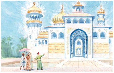 Восточные мотивы сказки