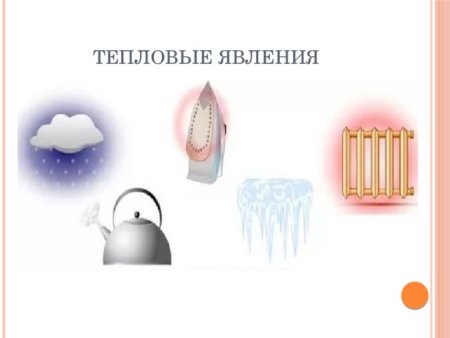 Тепловые физические явления