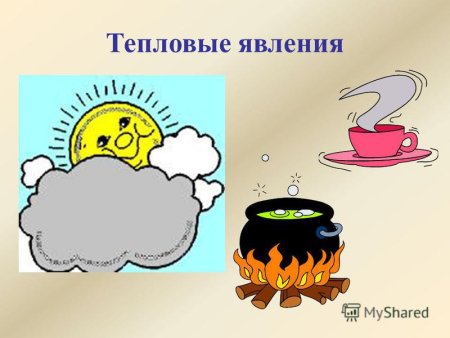 Тепловые явления в природе