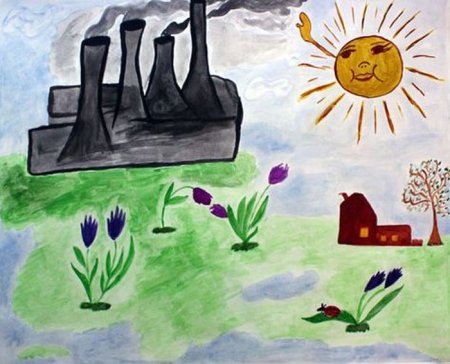 Рисование на тему воздух