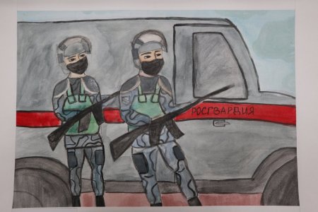 Росгвардия рисунок