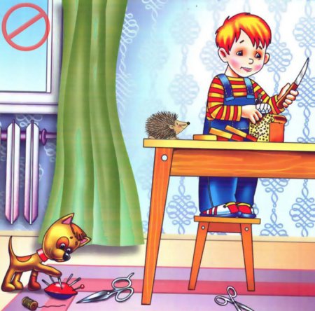 Безопасность в доме для детей дошкольного возраста