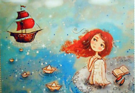 Девочка с корабликом
