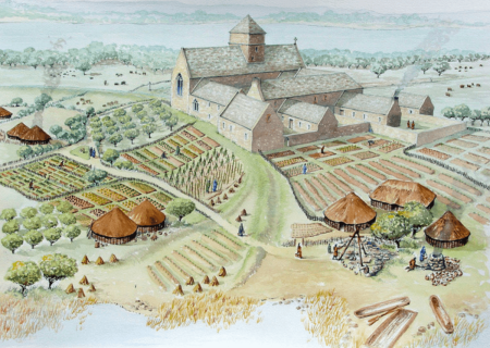 Монастырь в средние века в Европе