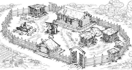 Хутор древней Руси