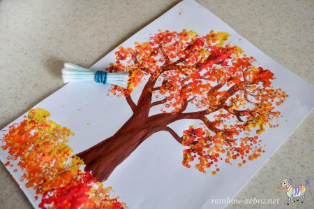 Поделки из осенних листьев