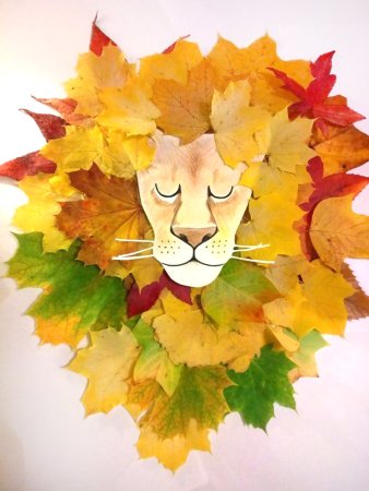 Аппликация дары осени