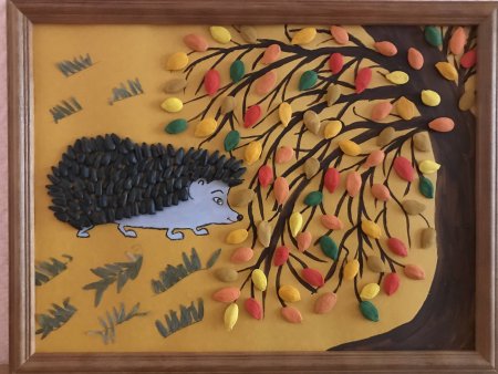 Девушка осень поделка