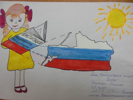 Рисунок ко днюканституцыи