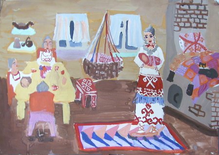 Чувашия рисунки