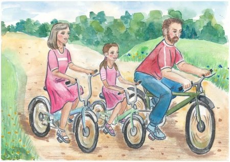 Спорт в моей семье рисунки