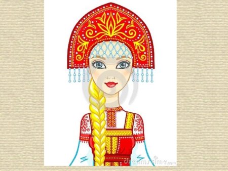 Рисование русские красавицы в подготовительной группе