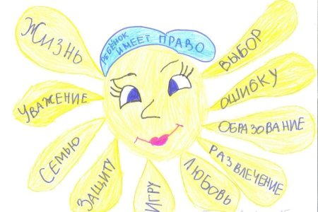 Рисунок на тему права ребенка
