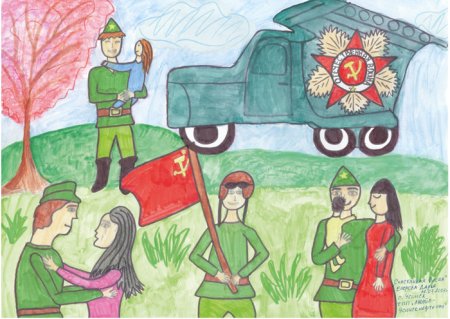 Энергия Победы конкурс рисунков