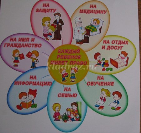 Аппликация на тему Мои права