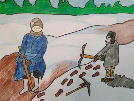 Сурский рубеж рисунки детей