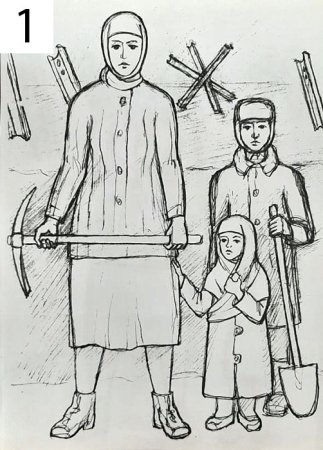 Сурско Казанский рубеж рисунок