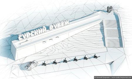 Рисунки Сурского рубежа