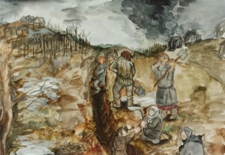 Пропыв блокада Ленинграда рисунки