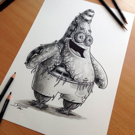 Dino Tomic рисунки