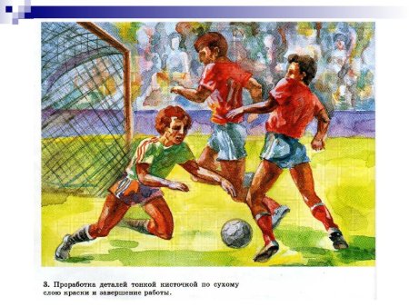 Футбол рисунок для детей