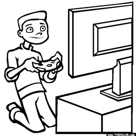 Раскраски игры компьютерные игры