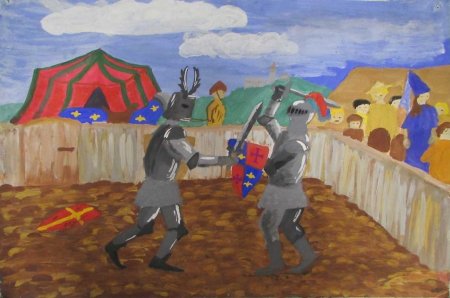 Тематическая композиция Рыцарский турнир