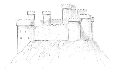 Зарисовки крепостей