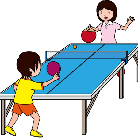 Настольный теннис дети