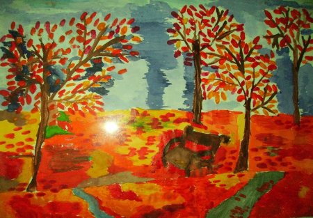 Осень рисунок для детей