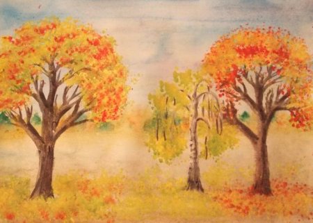 Рисунок осень