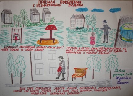 Правила поведения с незнакомыми людьми