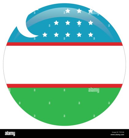 Флаг Узбекистана иконка