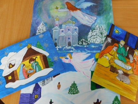 Рождество рисунок