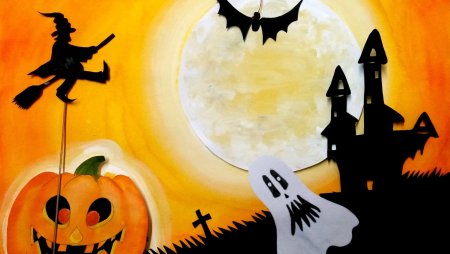 Плакат на Хэллоуин