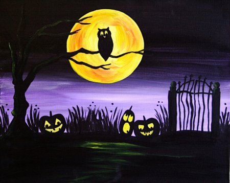 Рисунки на тему Хэллоуин