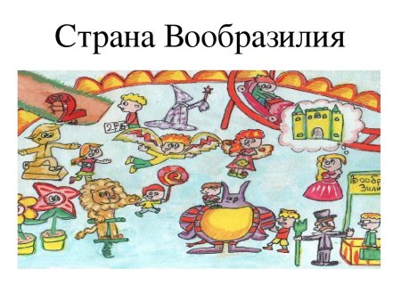Страна Вообразилия рисунки