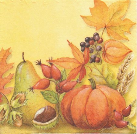 Рисование осенние дары