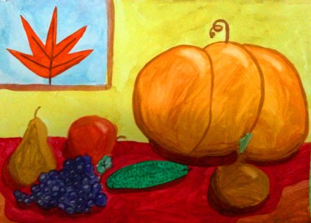 Рисунок на день урожая