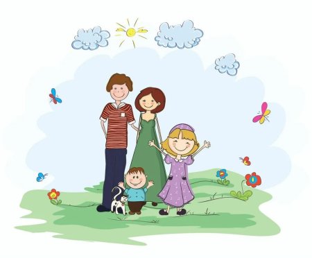 Нарисованная семья