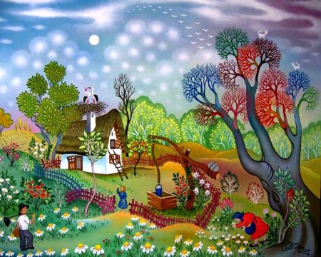 Сказочные картины Ласло Кодай