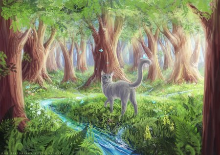 Рисование Волшебный лес