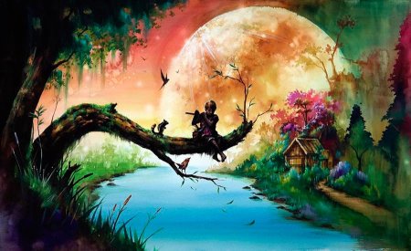 Zazac Namoo акварель лес