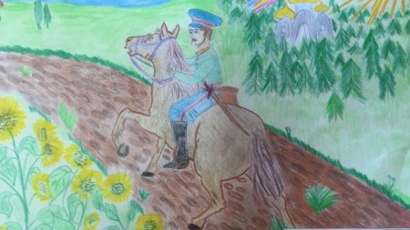 Рисование на тему казачества