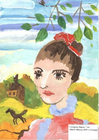 Детские рисунки на тему казачество