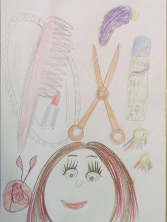 Рисование для парикмахеров