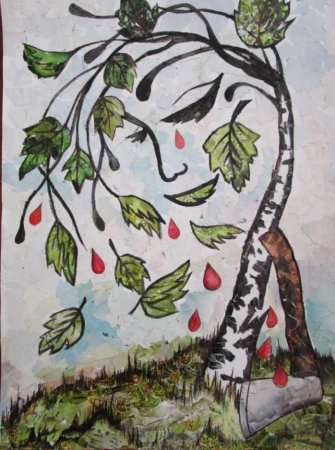 Детские рисунки на тему экология